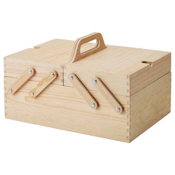 Настольный органайзер - KLÄMMEMACKA / KLАMMEMACKA IKEA/ КЛЭММЕМАККА ИКЕА, 35х22 см, бежевый