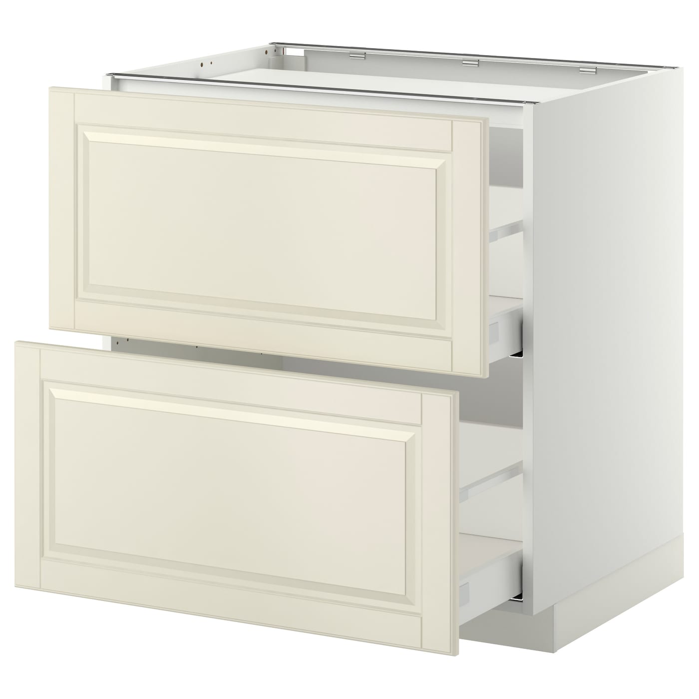 Напольный шкаф - METOD / MAXIMERA IKEA/ МЕТОД/ МАКСИМЕРА ИКЕА,  80х88 см, белый/светло-бежевый