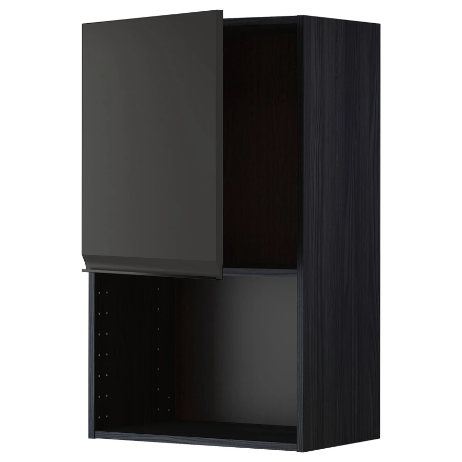 METOD Навесной шкаф - METOD IKEA/ МЕТОД ИКЕА, 100х60 см, черный (изображение №1)