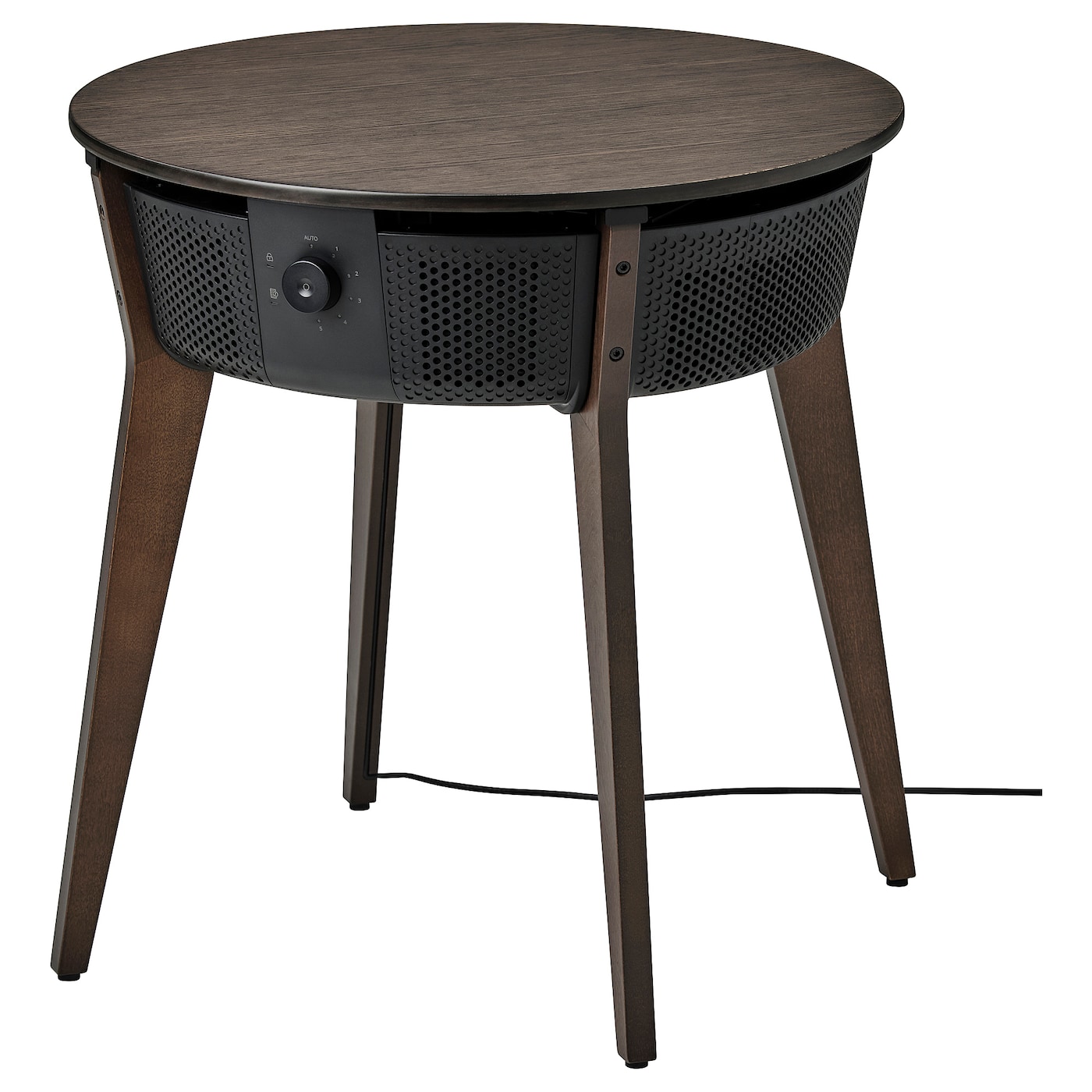 Стол с очистителем воздуха - IKEA STARKVIND, 54х55 см, темно-коричневый, СТАРКВИНД ИКЕА
