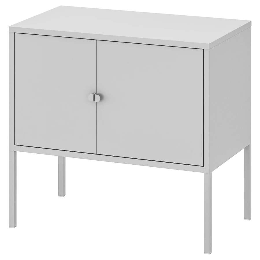 Комбинация для хранения - LIXHULT IKEA/ ЛИКСГУЛЬТ ИКЕА, 35х60  см, серый (изображение №1)