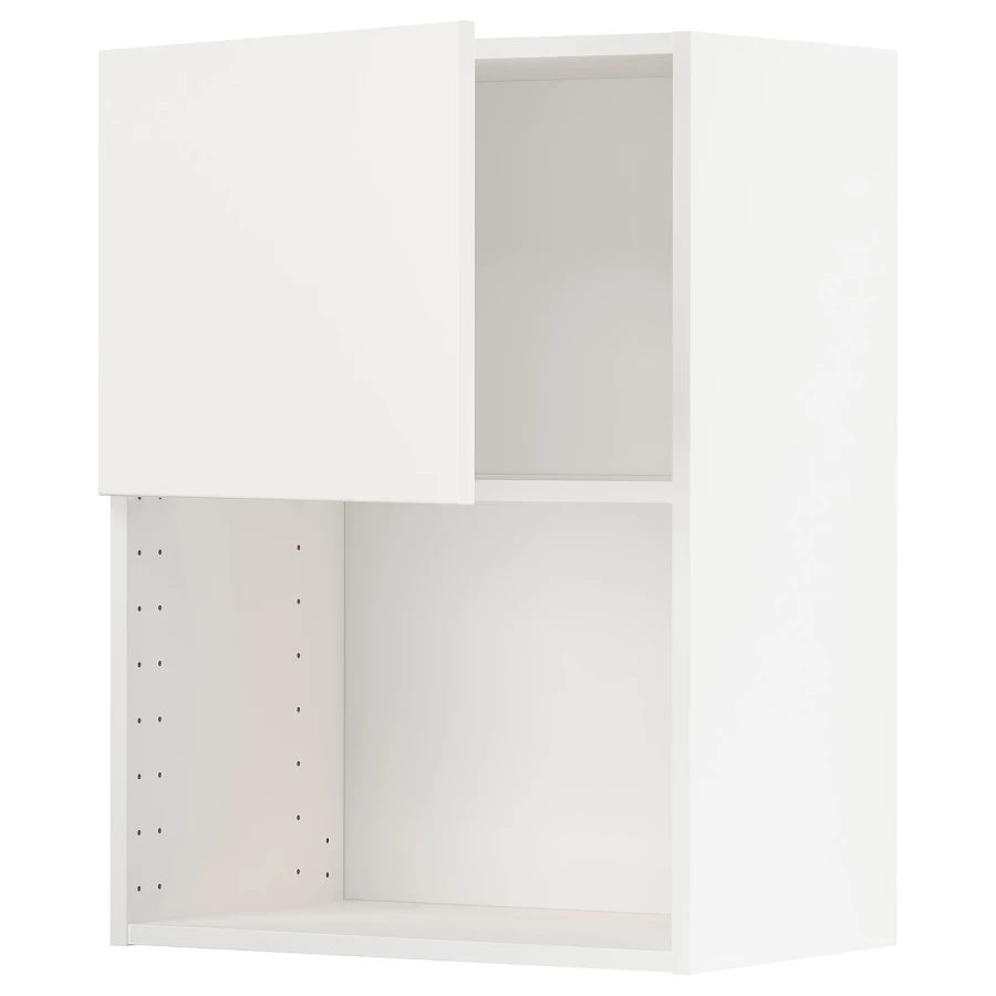 METOD Навесной шкаф - METOD IKEA/ МЕТОД ИКЕА, 80х60 см, белый/светло-голубой (изображение №1)