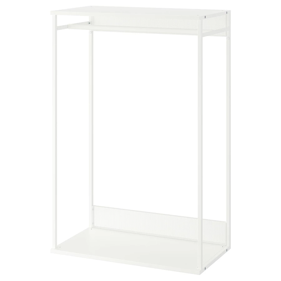Открытый модуль для одежды - IKEA PLATSA/ПЛАТСА ИКЕА, 40х80х120 см, белый (изображение №1)