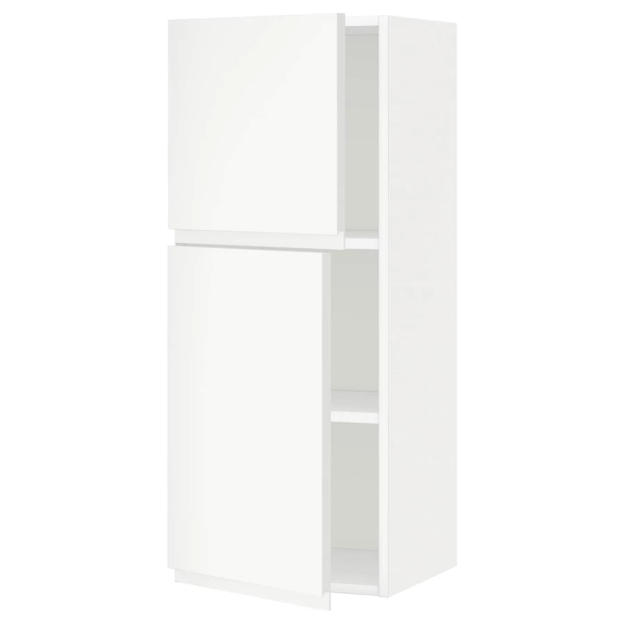 Навесной шкаф с полкой - METOD IKEA/ МЕТОД ИКЕА, 100х40см, белый (изображение №1)