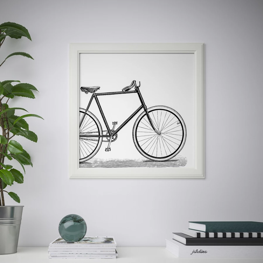 Постер - IKEA BILD, 50х50 см, «Дедушкин велосипед», БИЛЬД ИКЕА (изображение №2)