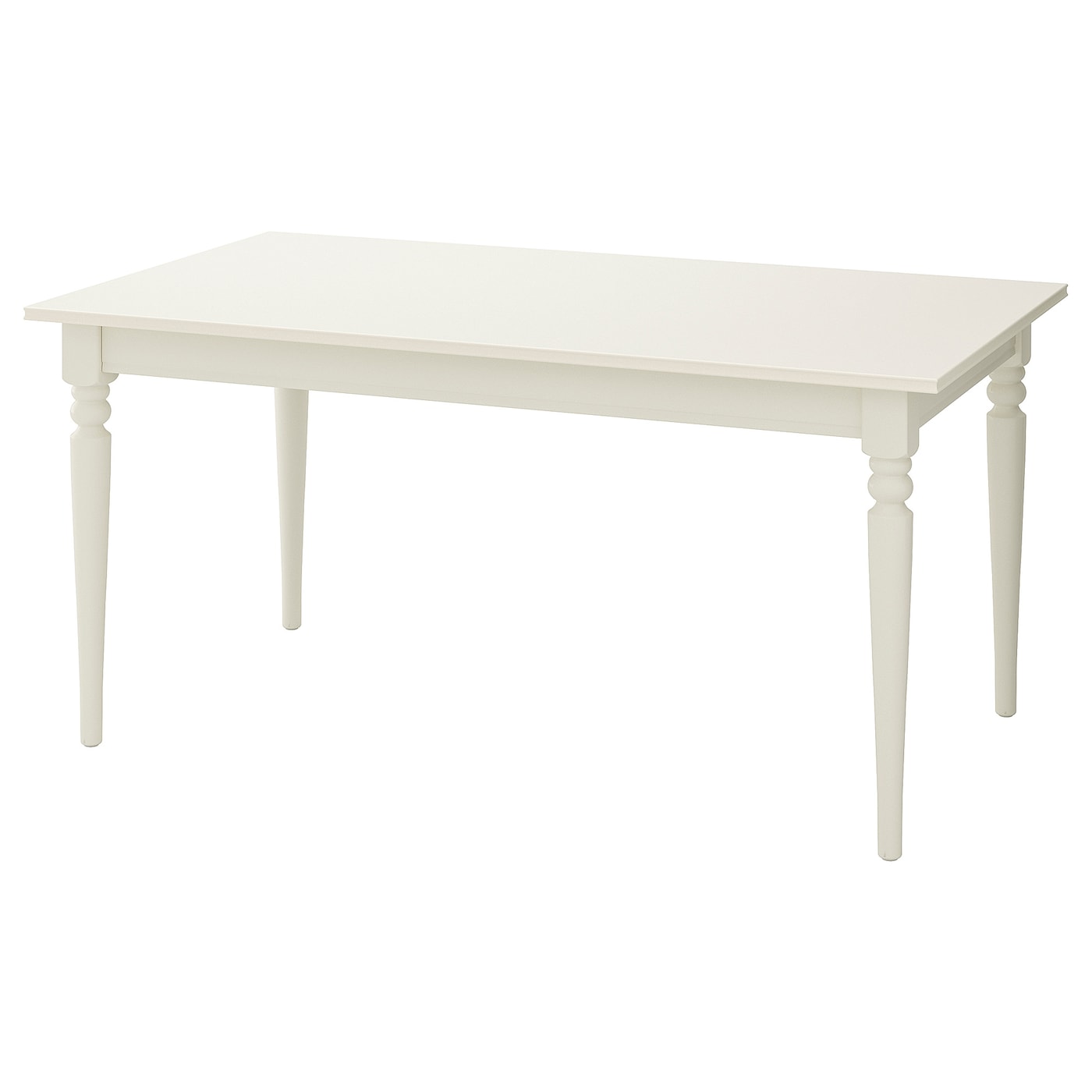 Раздвижной обеденный стол - IKEA INGATORP, 215/155х87х74 см, белый, ИНГАТОРП ИКЕА