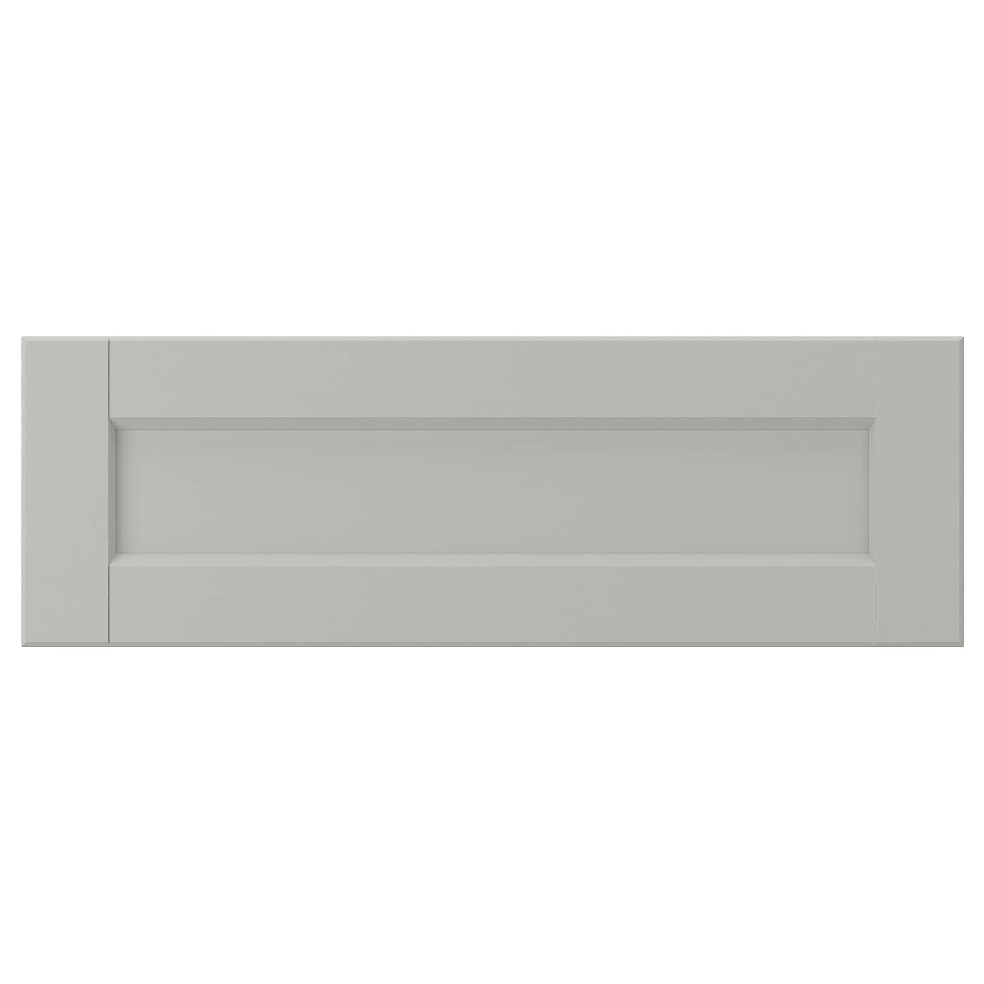 Фасад ящика - IKEA LERHYTTAN, 20х60 см, светло-серый, ЛЕРХЮТТАН ИКЕА