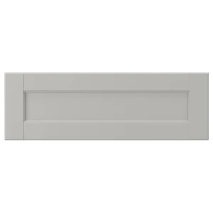 Фасад ящика - IKEA LERHYTTAN, 20х60 см, светло-серый, ЛЕРХЮТТАН ИКЕА