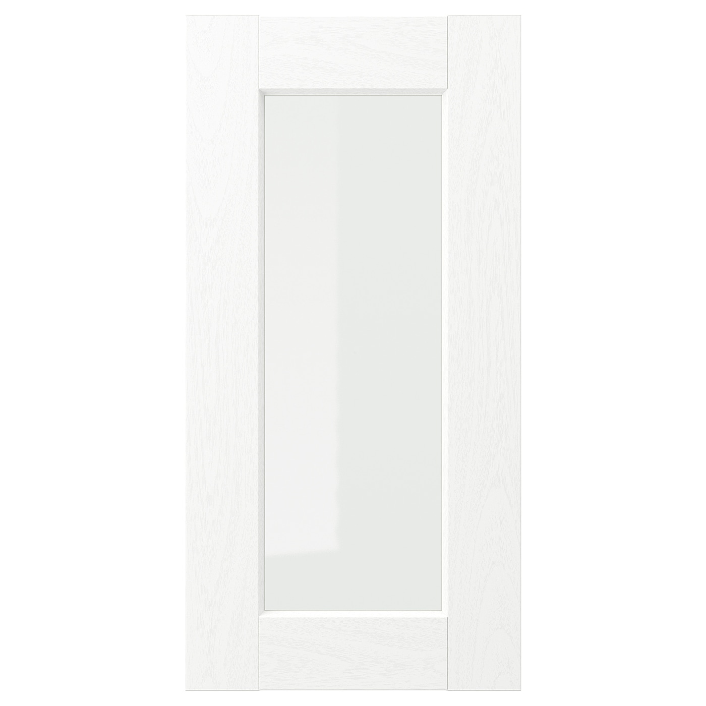 Дверца со стеклом - ENKÖPING/ENKOPING, 60х30 см, белый, ЭНКОПИНГ/ЭНКЁПИНГ ИКЕА
