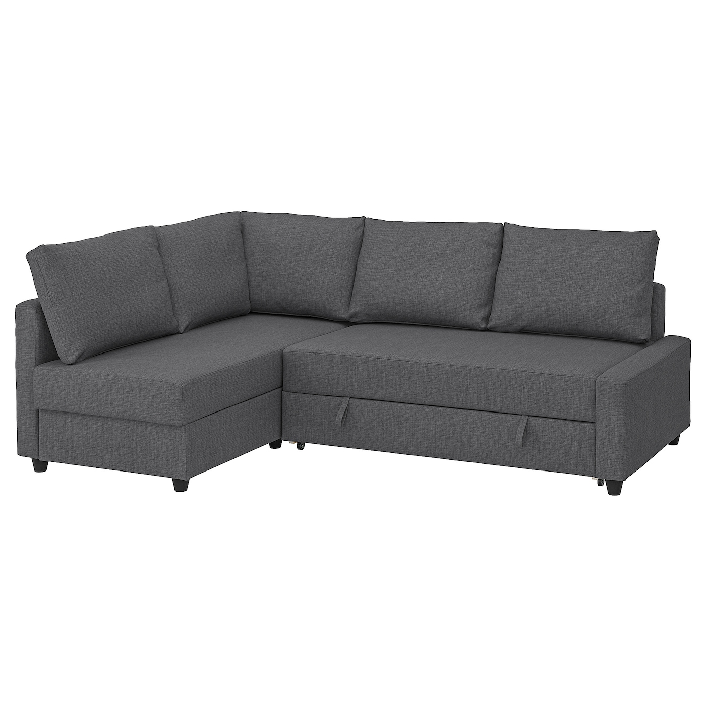 Угловой диван-кровать - IKEA FRIHETEN, 66x151x230см, cерый, ФРИХЕТЭН ИКЕА