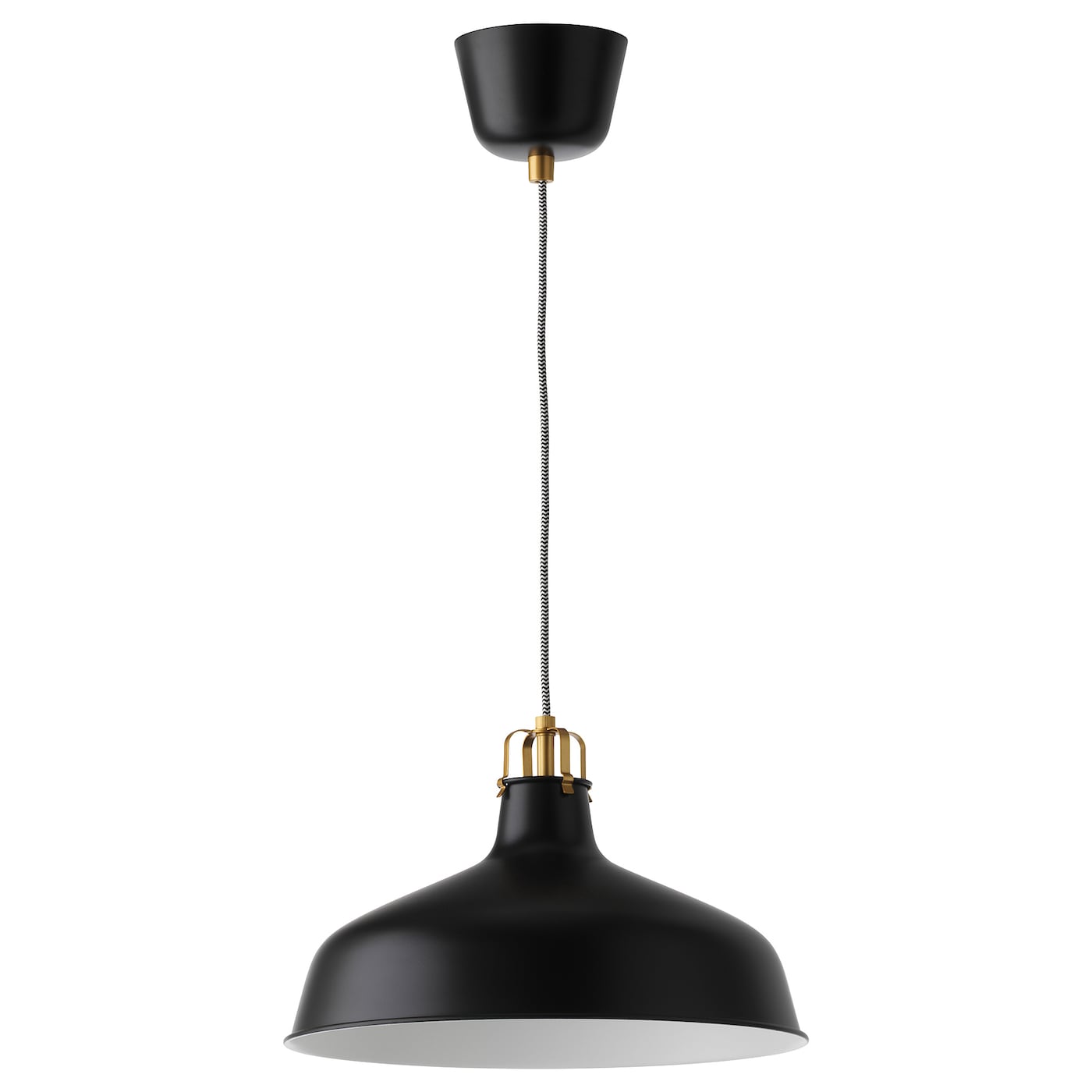 Подвесной светильник - RANARP IKEA / РАНАРП ИКЕА, 38 см, черный