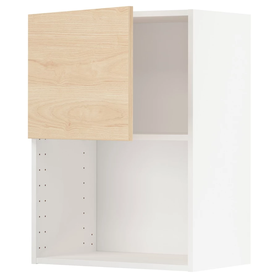 Навесной шкаф  - METOD  IKEA/  МЕТОД ИКЕА, 80х60 см, белый/бежевый (изображение №1)