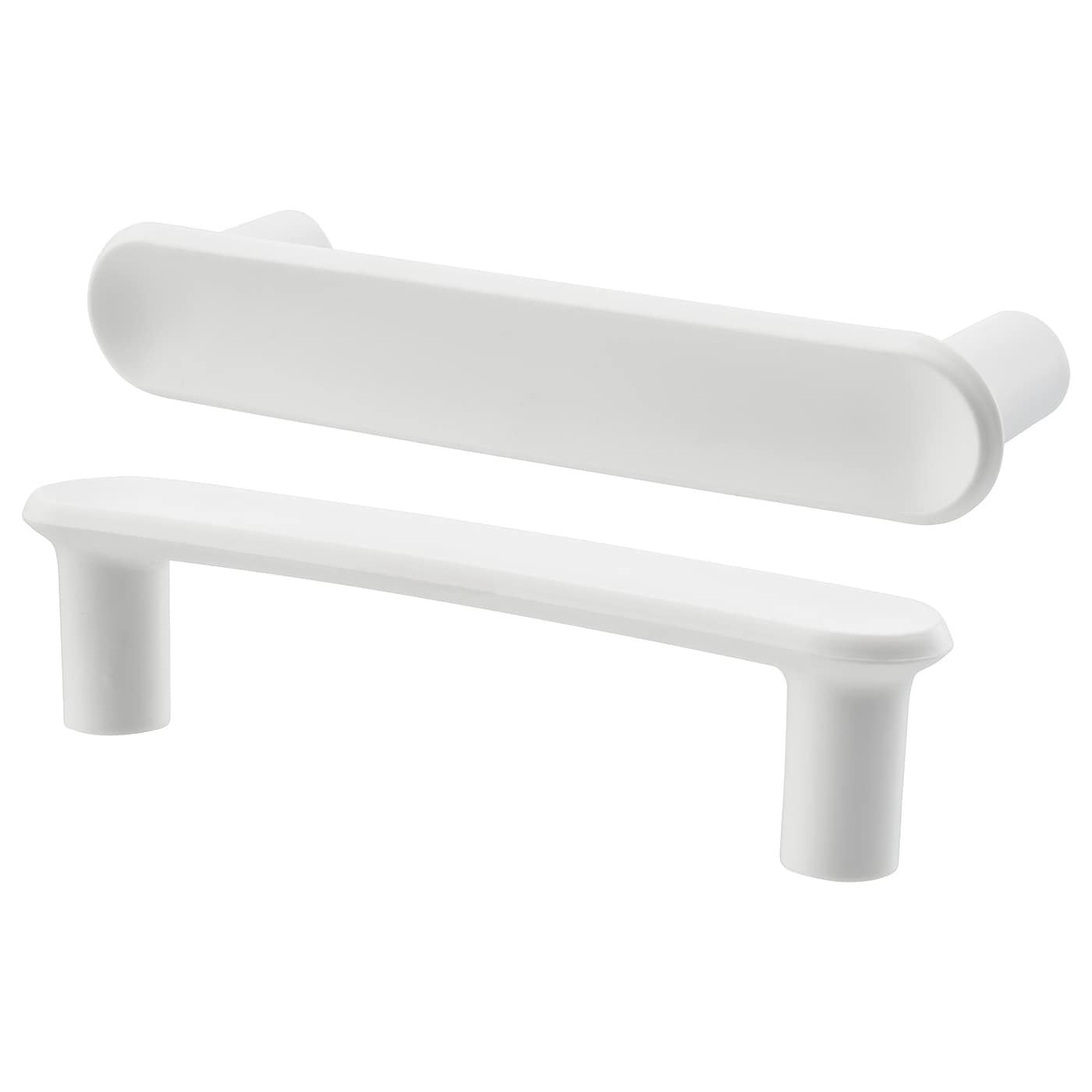 Ручка-скоба - IKEA GUBBARP, 11.6 см, белый, ГУББАРП ИКЕА