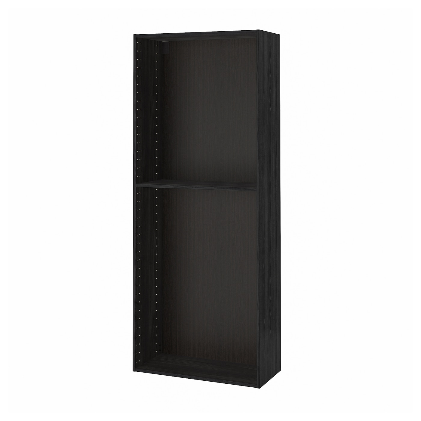 Каркас высокого шкафа - METOD IKEA/МЕТОД ИКЕА, 200х80 см, черный