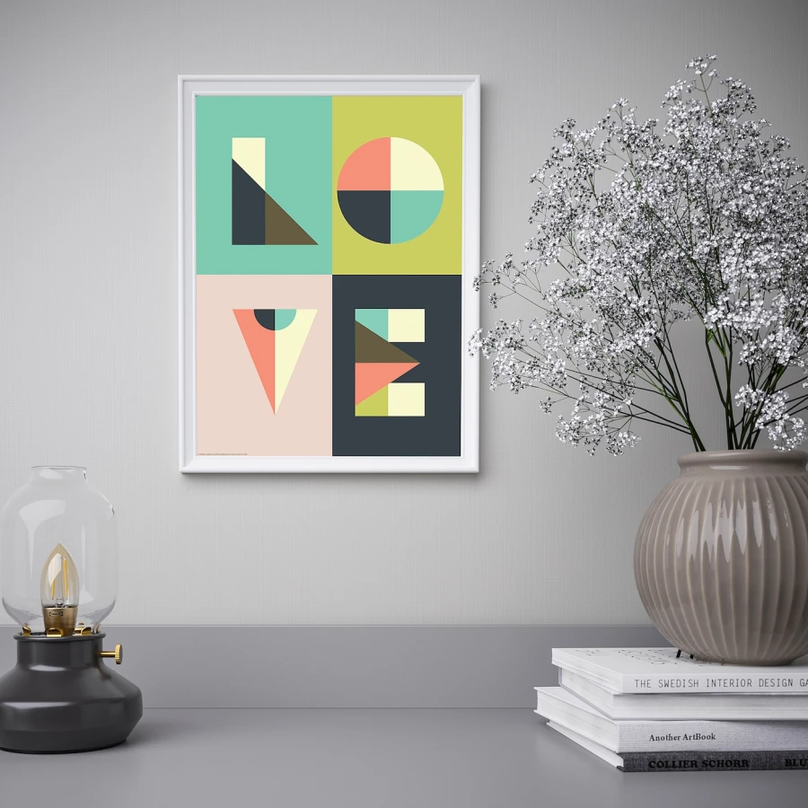 Постер - IKEA BILD, 30х40 см, «Любовь», БИЛЬД ИКЕА (изображение №3)