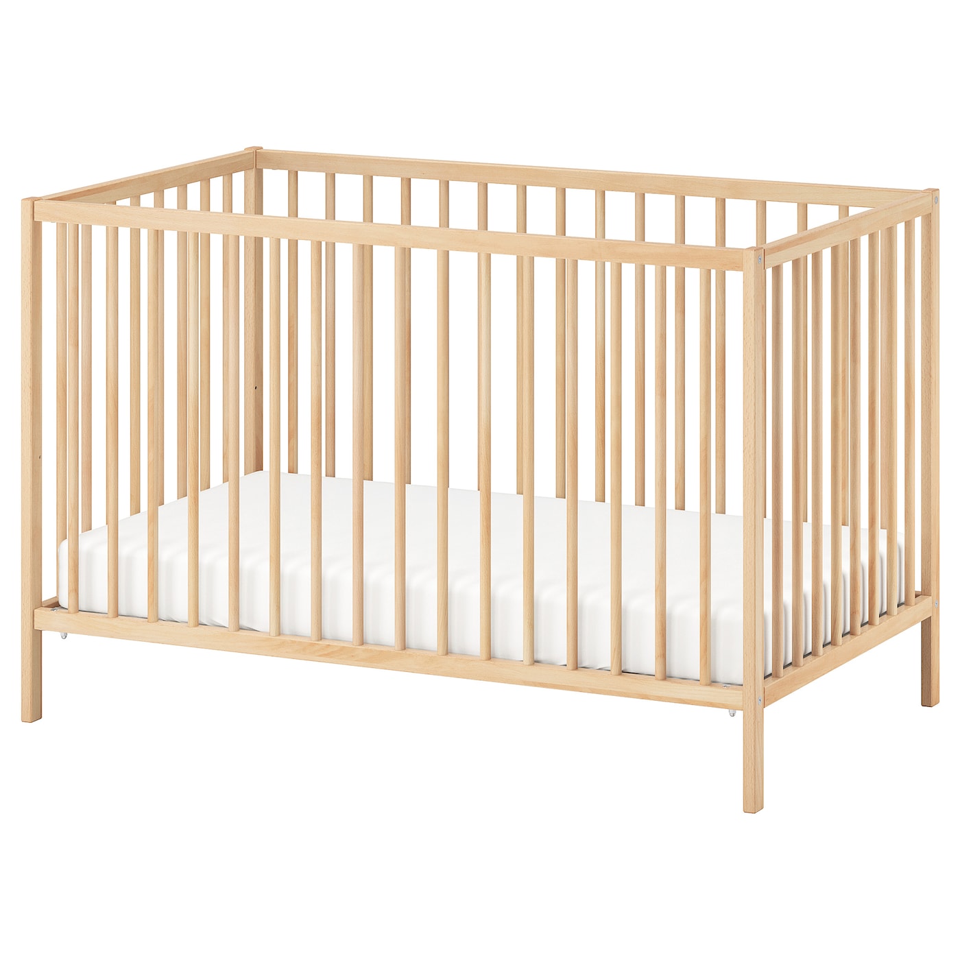 Кровать для новорожденных - IKEA SNIGLAR, 60x120 см, серый, СНИГЛАР ИКЕА