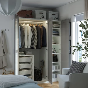 Второе фото. PAX / KAMMARTORP/GULLABERG Гардеробная комбинация ИКЕА