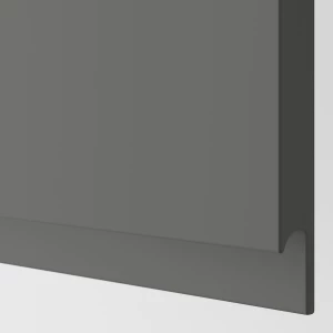 METOD Ice/керамика/3-дверный высокий шкаф ИКЕА