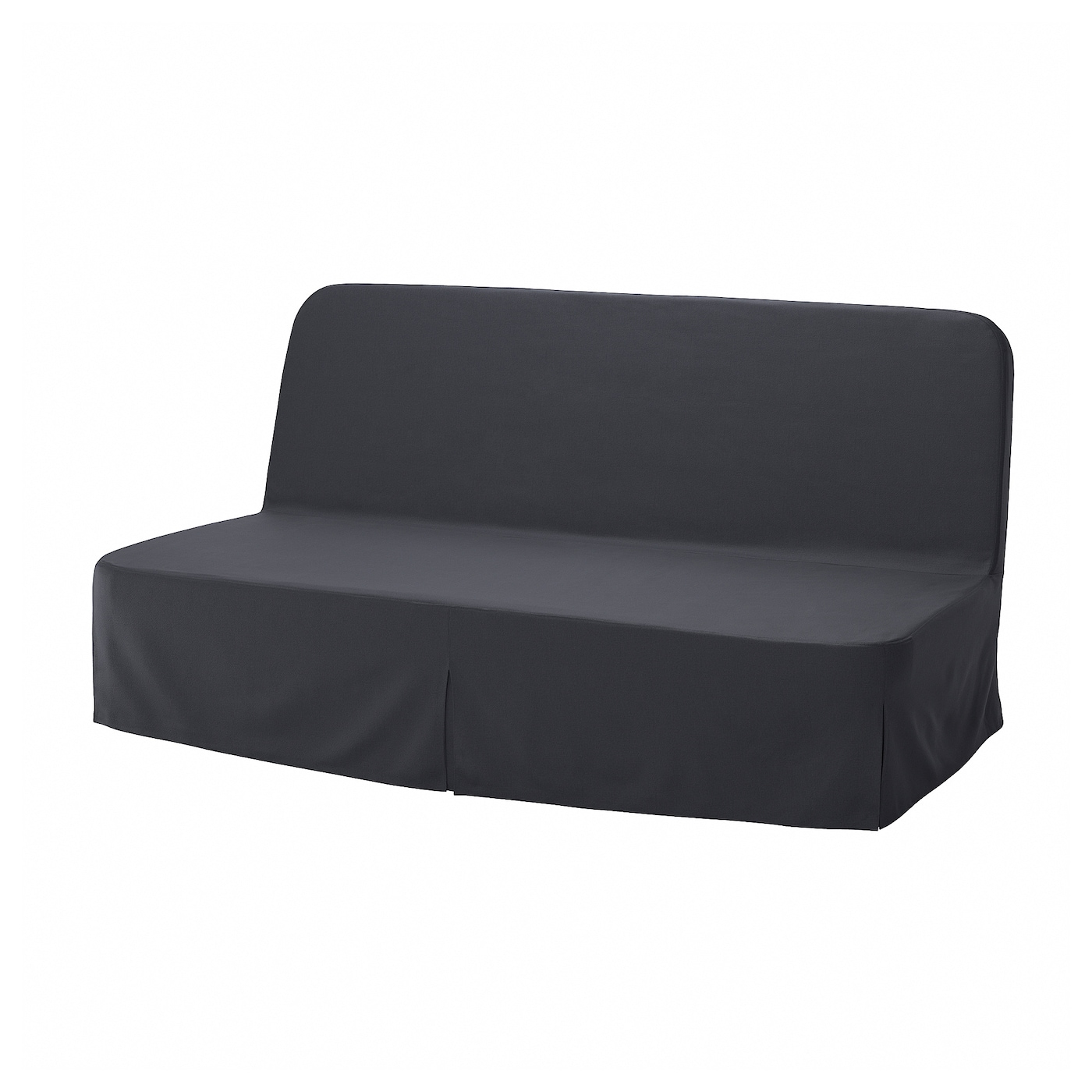 3-местный диван-кровать - IKEA NYHAMN/НЮХАМН ИКЕА, 90х97х200 см, черный