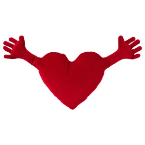 Подушка - FAMNIG /HJÄRTA/ HJАRTA IKEA/ ФАМНИГ / ЙЭРТА ИКЕА, 40х101 см, красный