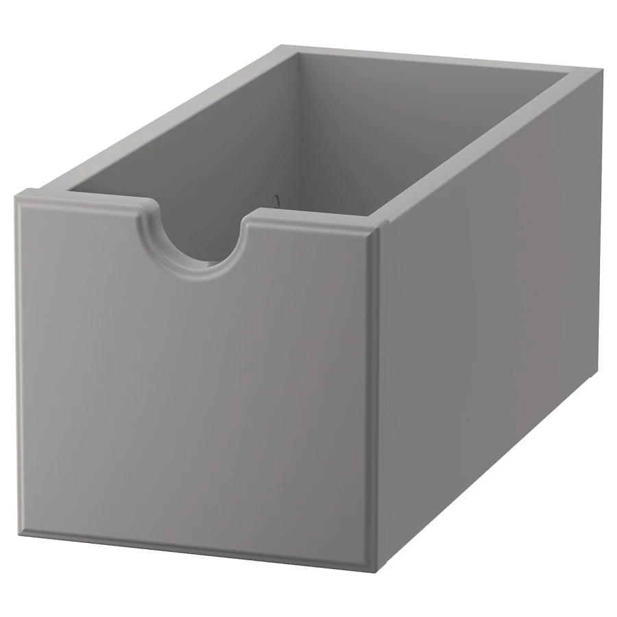 Коробка - TORNVIKEN IKEA/ ТОРНВИКЕН  ИКЕА, 15х16 см, серый (изображение №1)