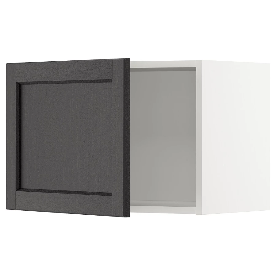 Навесной шкаф - METOD IKEA/ МЕТОД ИКЕА, 40х60 см, белый/черный (изображение №1)