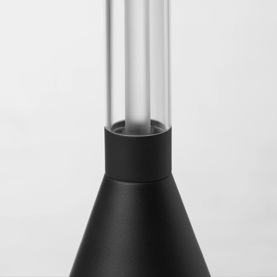 Декоративное лампа - BJÖRKSPIREA /BJОRKSPIREA  IKEA/ БЬЁРКСПИРЕА ИКЕА,  25 см, черный (изображение №3)