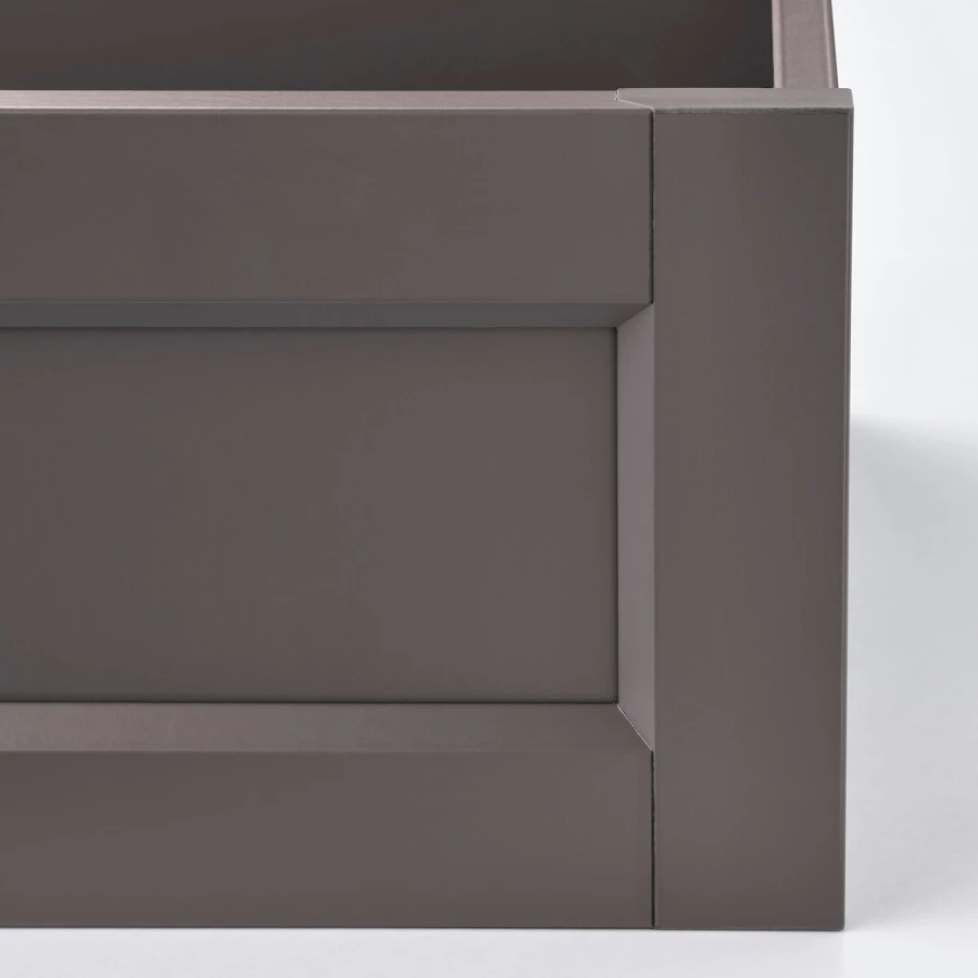 Ящик с фронтальной панелью - IKEA KOMPLEMENT, 50x35 см, темно-серый КОМПЛИМЕНТ ИКЕА (изображение №2)