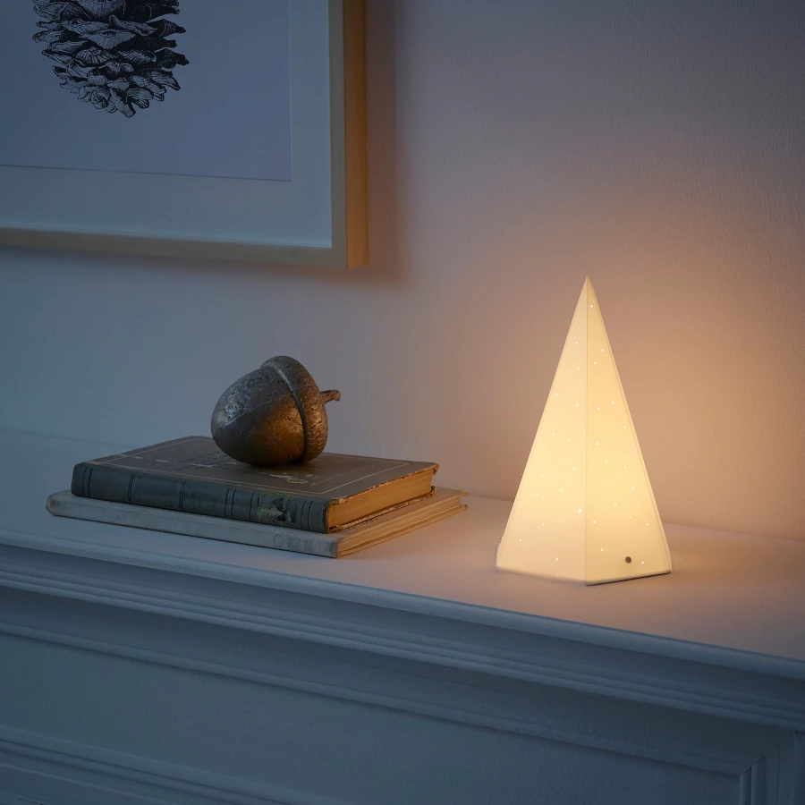 STRÅLA Декоративная светодиодная настольная лампа ИКЕА (изображение №3)