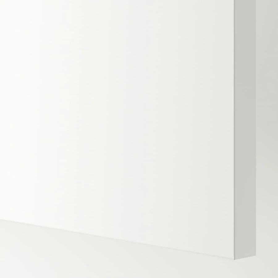 Высокий напольный шкаф - IKEA KNOXHULT/ИКЕА КНОКСХУЛЬТ, 228 см х 60 см х 31 см, белый (изображение №3)