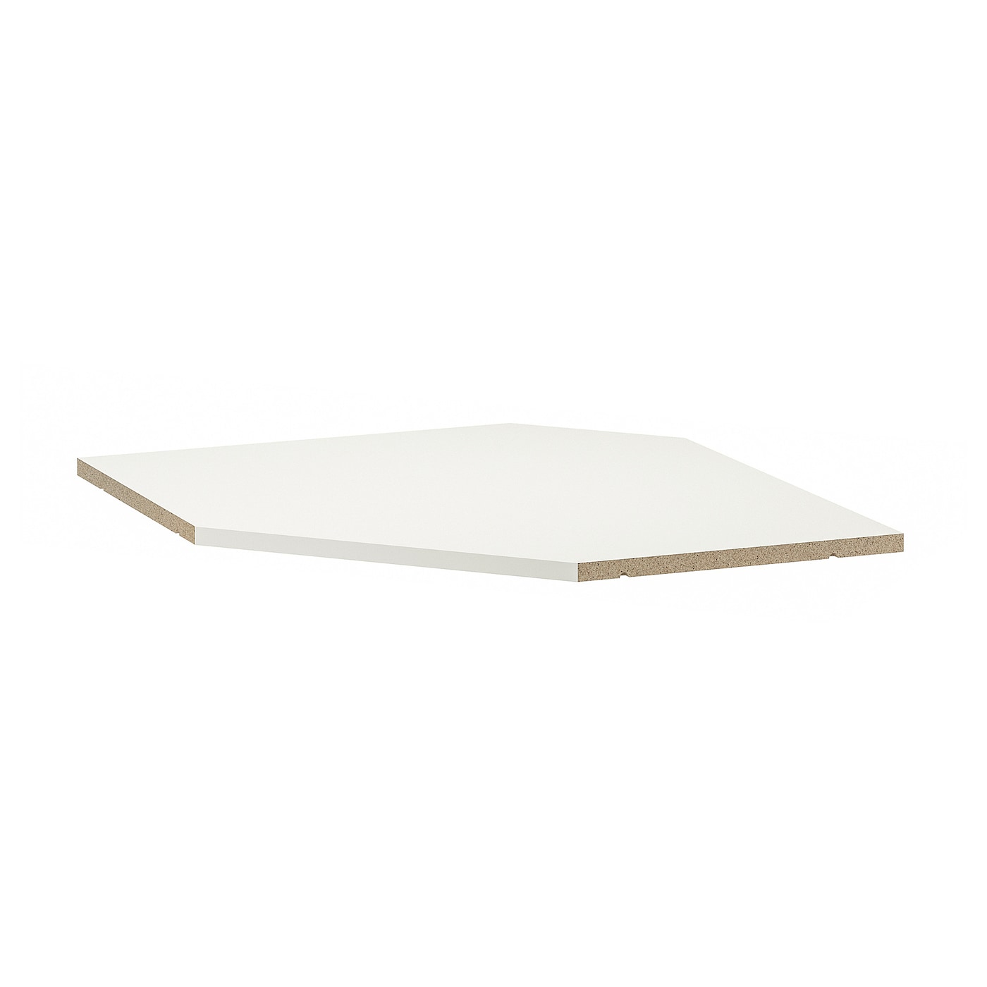 Полка для углового навесного шкафа - IKEA UTRUSTA/УТРУСТА ИКЕА, 68 см см, белый