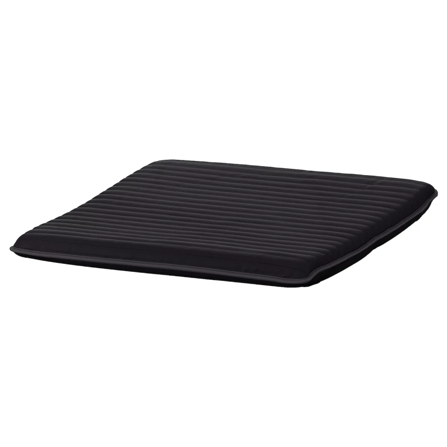 Подушка для подставки для ног - POÄNG / POАNG  IKEA/  ПОЭНГ ИКЕА,  59х55 см,  черный (изображение №1)