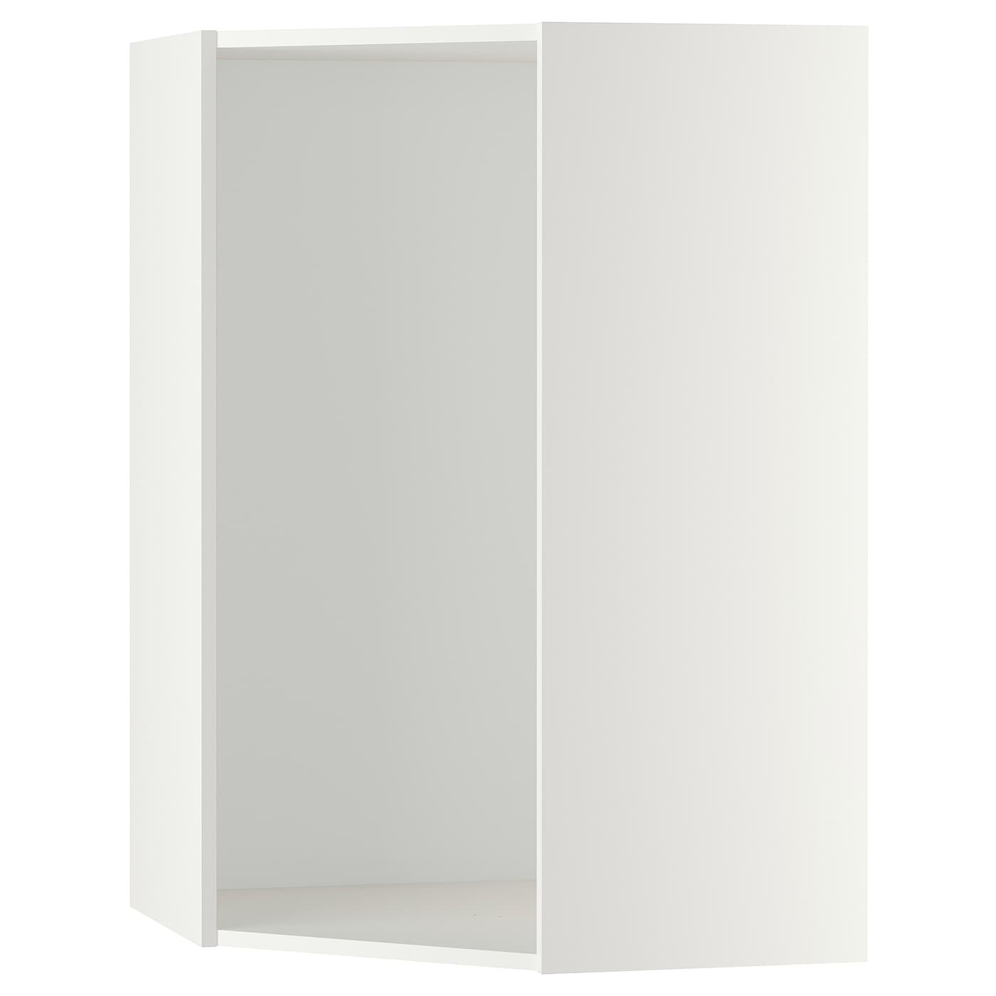 Каркас углового навесного шкафа - METOD IKEA/МЕТОД ИКЕА, 100х67,5 см, белый