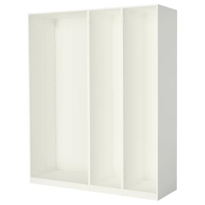 Каркас гардероба - IKEA PAX, 200x58x236 см, белый ПАКС ИКЕА