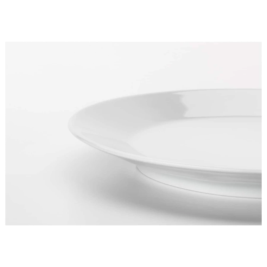 Тарелка - IKEA 365+, 20 см, белый, ИКЕА 365+ (изображение №3)