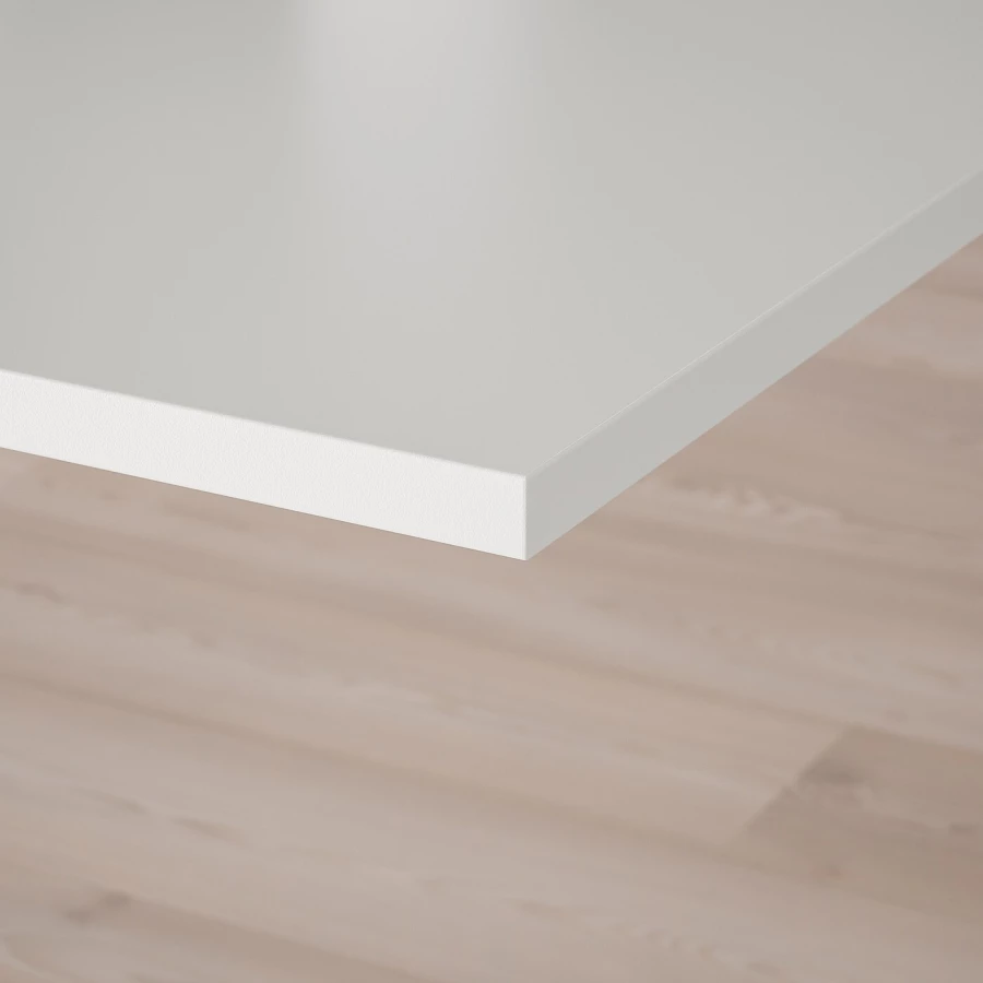 Кухонный стол - NORBERG/FRANKLIN IKEA/ НОРБЕРГ/ ФРАНКЛИН ИКЕЕА,129х41х10 см, белый/черный (изображение №7)
