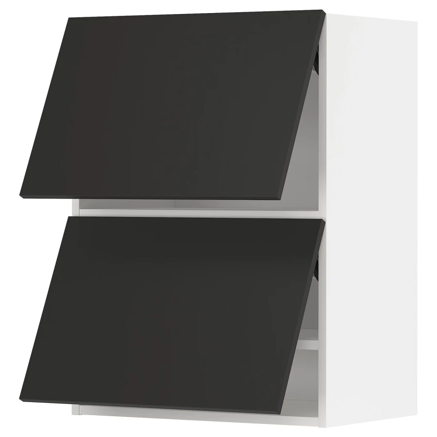 Настенный уровень - IKEA METOD/МЕТОД ИКЕА, 80х60х38,6 см, белый/черный (изображение №1)