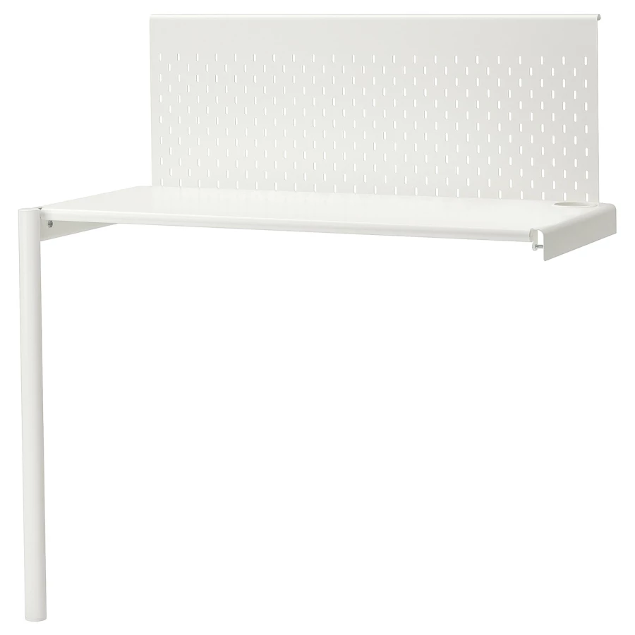 Столешница для кровати -  IKEA VITVAL/ВИТВАЛ ИКЕА, 95х45 см, белый (изображение №1)