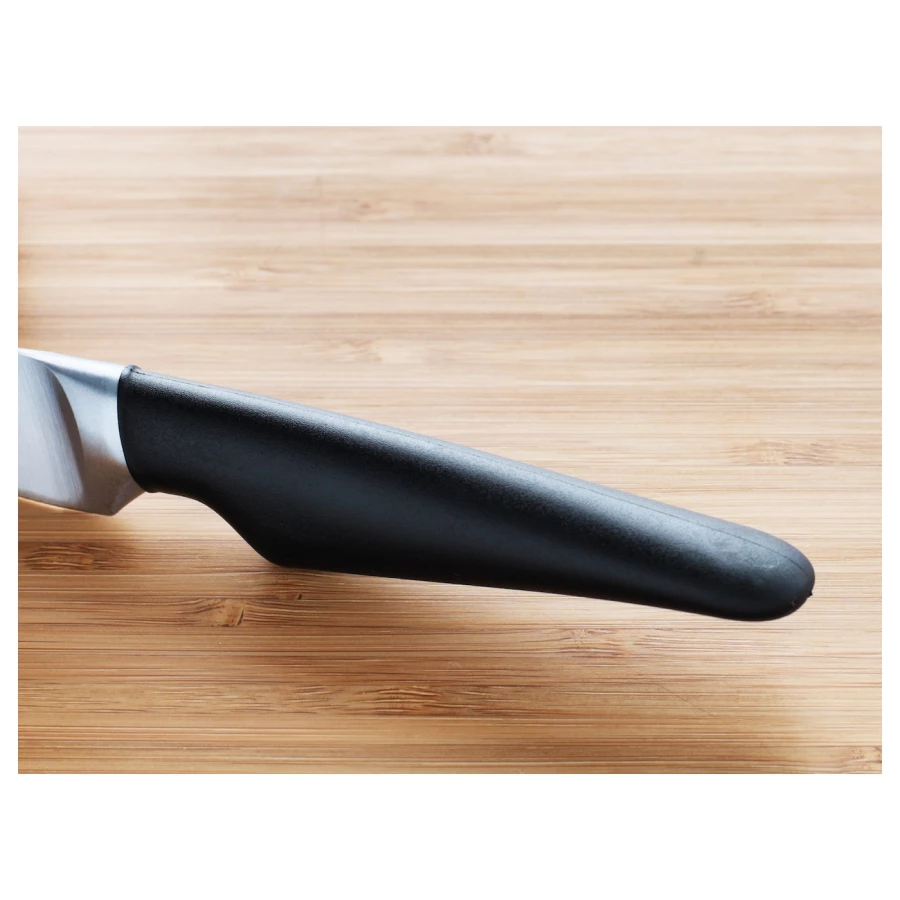 Нож для овощей - IKEA VÖRDA/VORDA, 20см, черный/серебристый, ВОРДА ИКЕА (изображение №5)