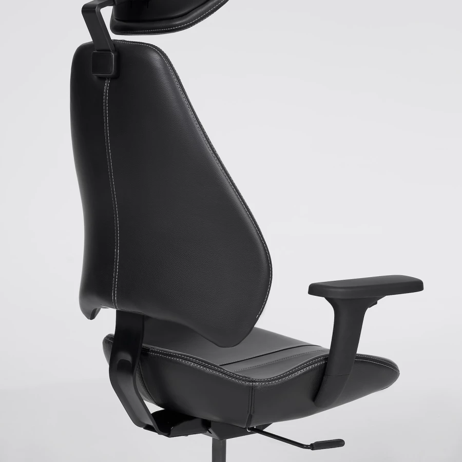Игровой стол и стул - IKEA UPPSPEL/GRUPPSPEL, черный, 180x80 см, ИКЕА УППСПЕЛ/ГРУППСПЕЛ (изображение №6)