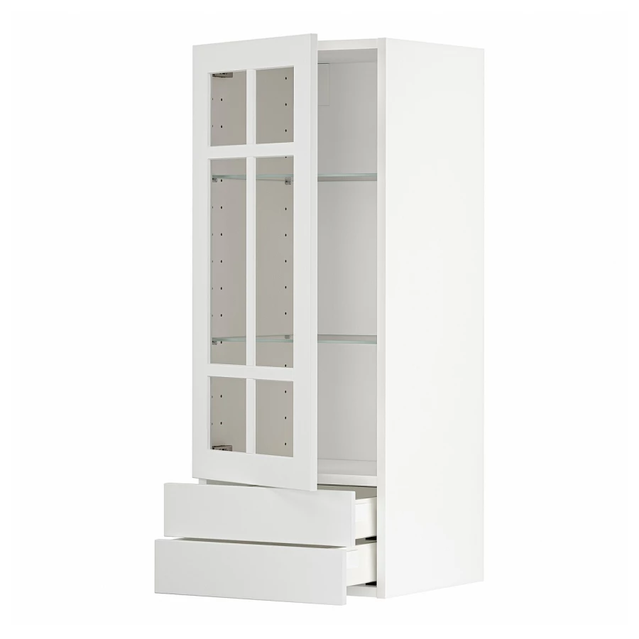 Шкаф - METOD  IKEA/  МЕТОД ИКЕА, 100х40 см, белый (изображение №1)