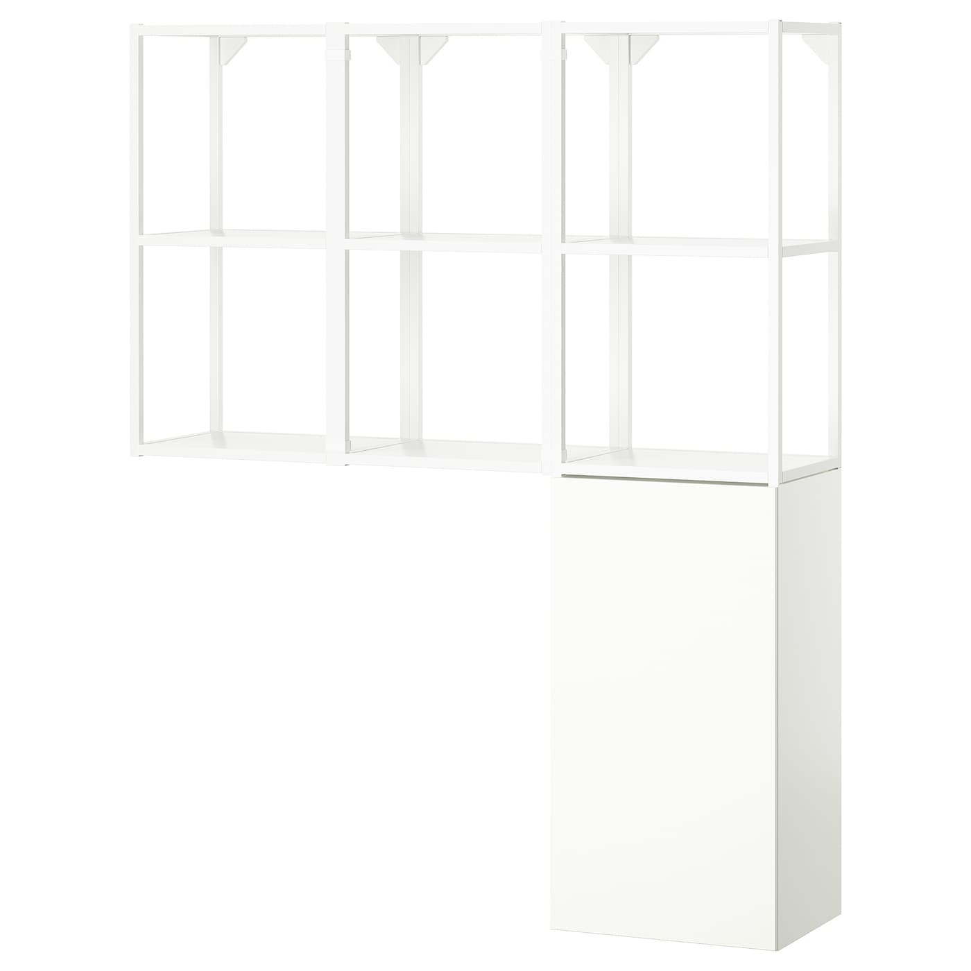 Книжный шкаф -  ENHET IKEA/ ЭНХЕТ ИКЕА, 150х120 см, белый
