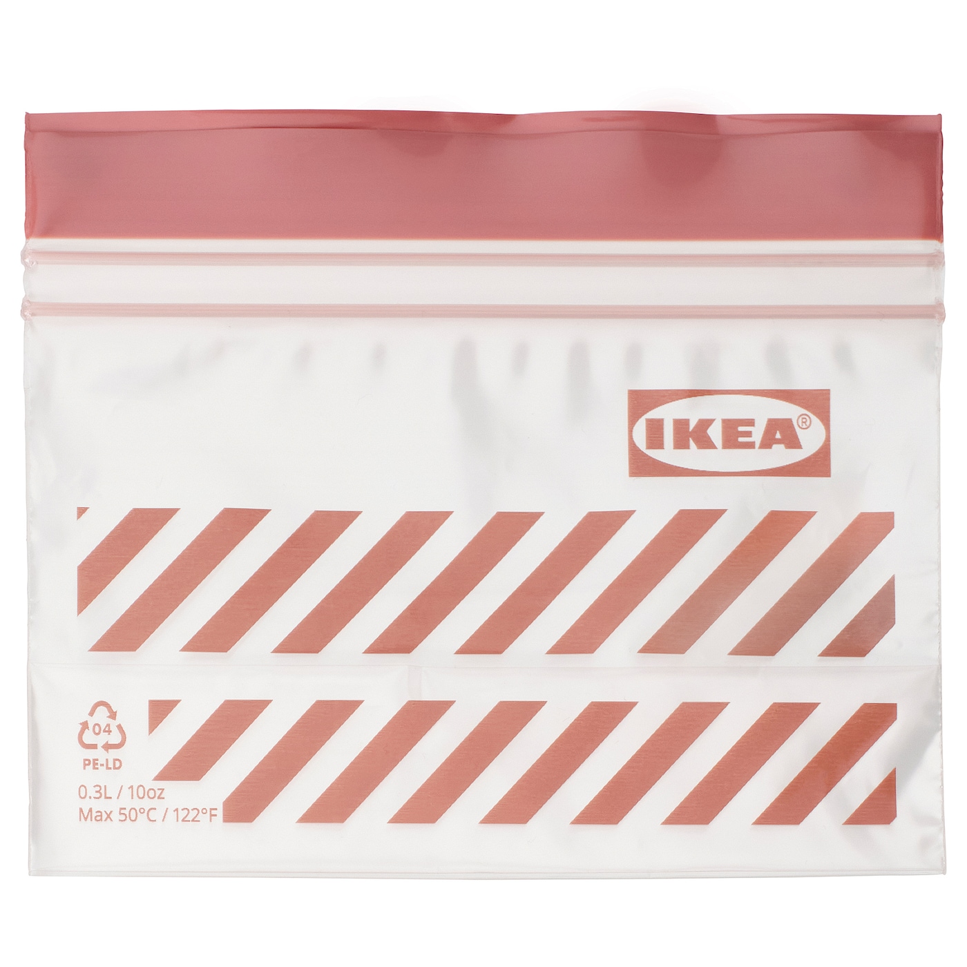 Пакет для продуктов, 25 шт. - IKEA ISTAD, 0.3 л, розовый, ИСТАД ИКЕА