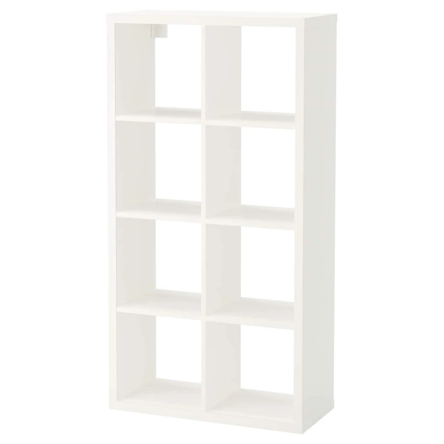 Стеллаж - IKEA FLYSTA, 69х31х132 см, белый, ФЛЮСТА ИКЕА (изображение №1)