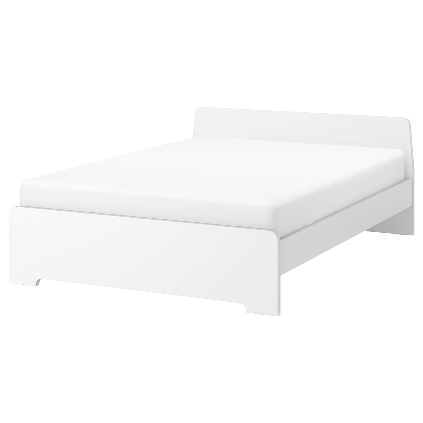 Каркас кровати - IKEA ASKVOLL, 200х140 см, белый, АСКВОЛЬ ИКЕА