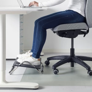 Второе фото. Подставка для ног - IKEA DAGOTTO ИКЕА ДАГОТТО, 15х38 см, черный