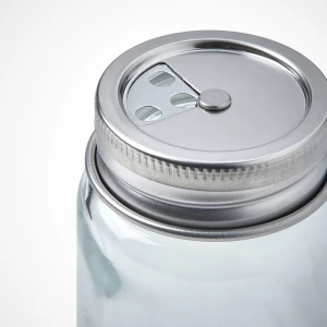 Второе фото. Емкости для специй, 2 шт. - IKEA CITRONHAJ, 4х8 см, стекло/нержавеющая сталь, ЦИТРОНХАЙ ИКЕА