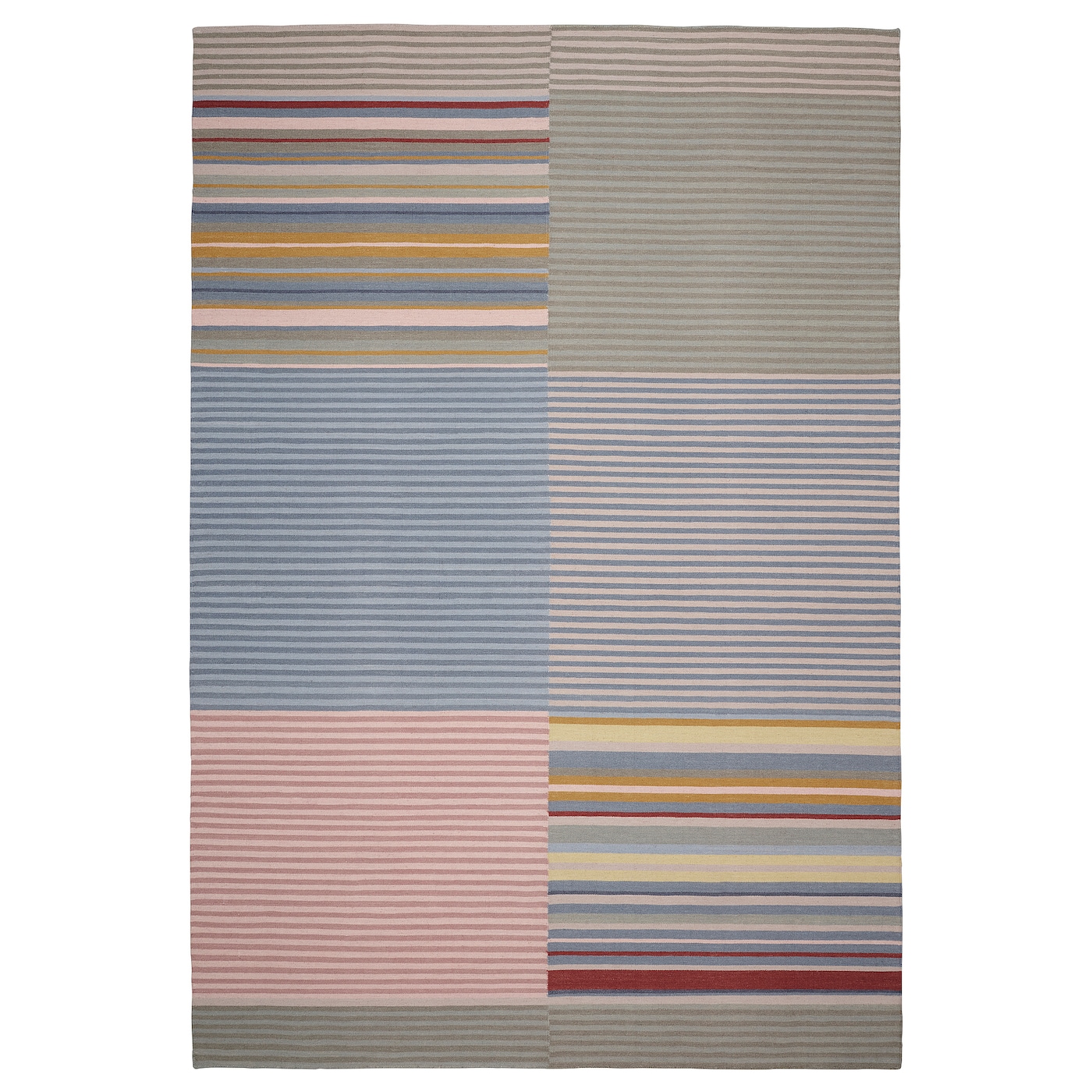 Ковер ручной работы - IKEA BUDDINGE/БУДДИНГЕ ИКЕА, 240х170 см, разноцветный