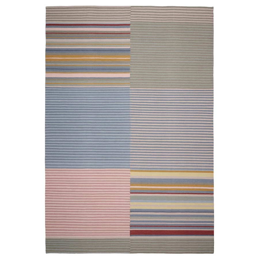 Ковер ручной работы - IKEA BUDDINGE/БУДДИНГЕ ИКЕА, 240х170 см, разноцветный (изображение №1)