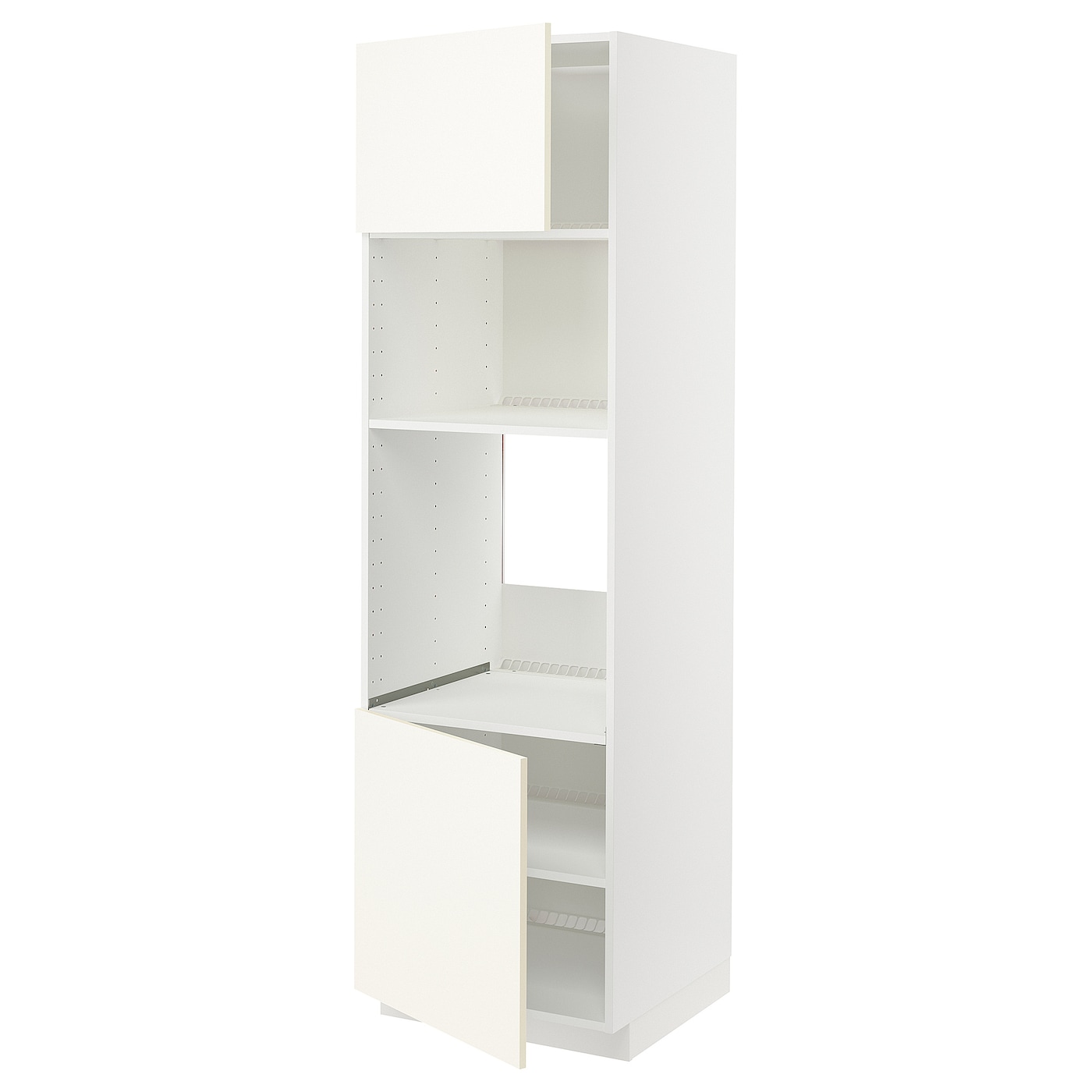 Кухонный шкаф-пенал - IKEA METOD/МЕТОД ИКЕА, 200х60х60 см, белый